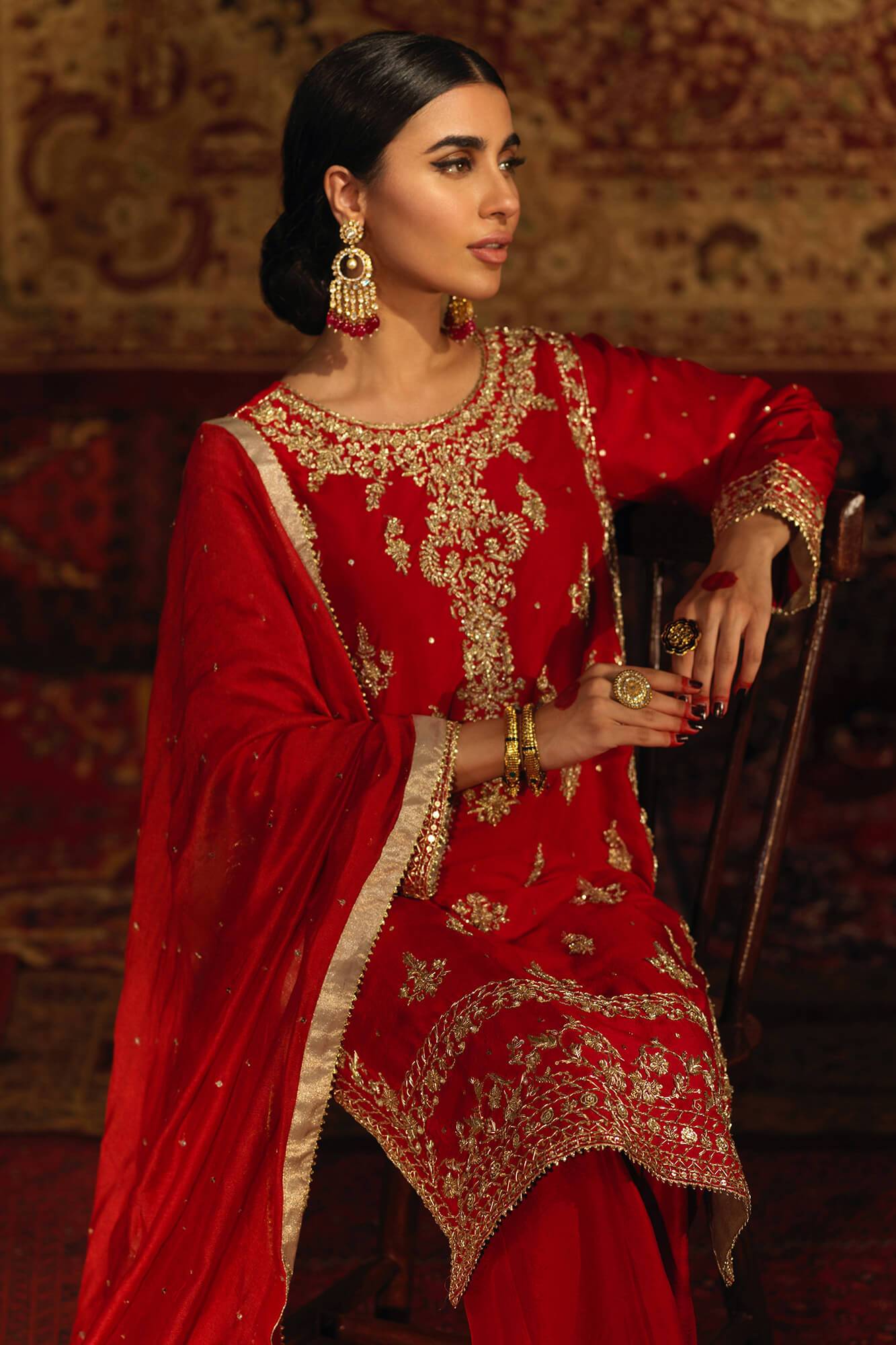 Zehnaseeb By Zaaviay Stitched Dastan - Image 3