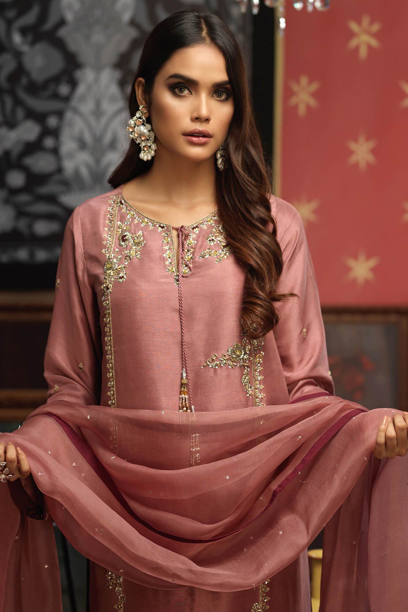 Arzish By Zaaviay Stitched Haniya (Three Piece) - Image 5