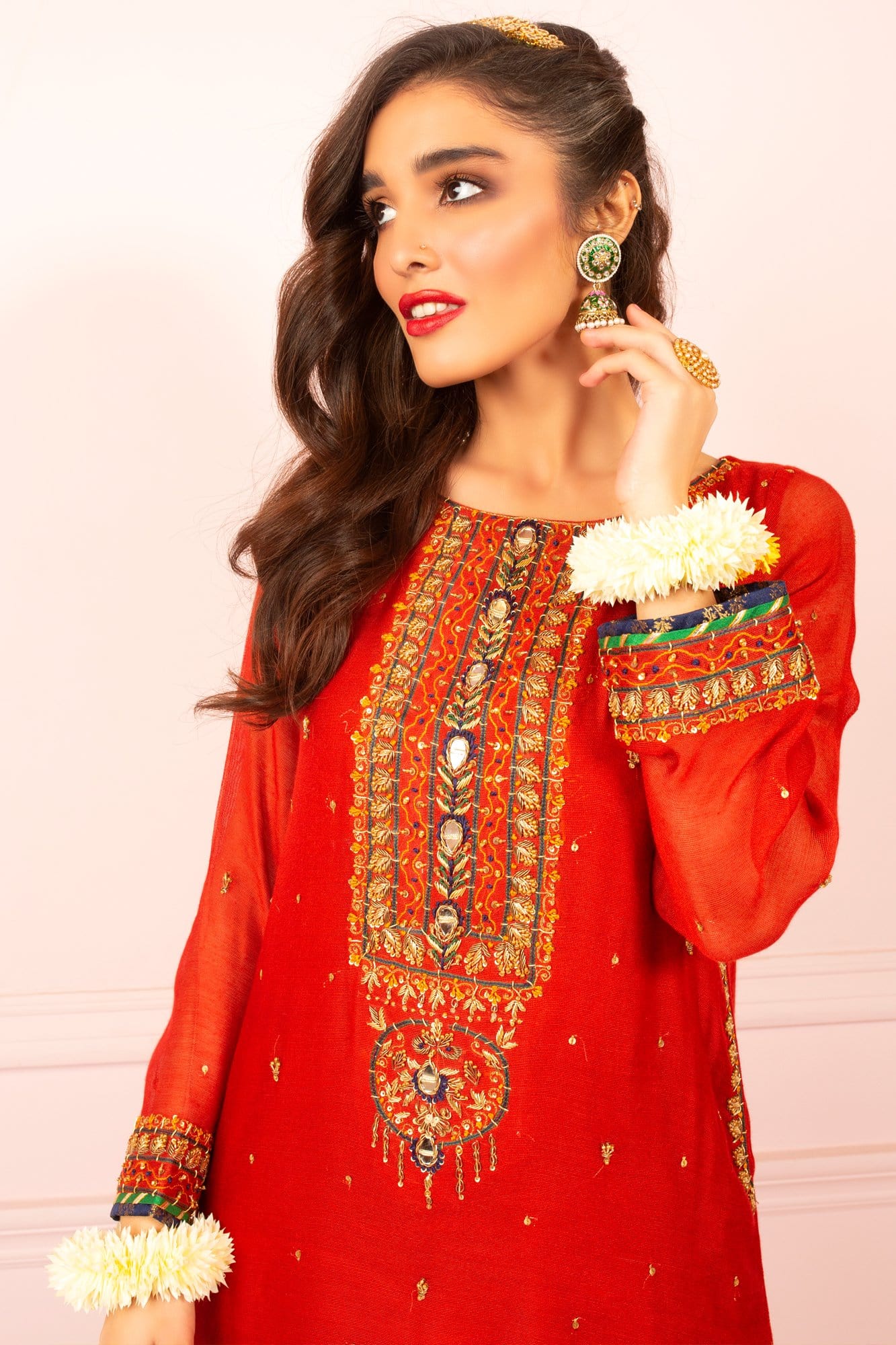 Soughaat By Zaaviay Stitched Laali (Kurti Only) - Image 4
