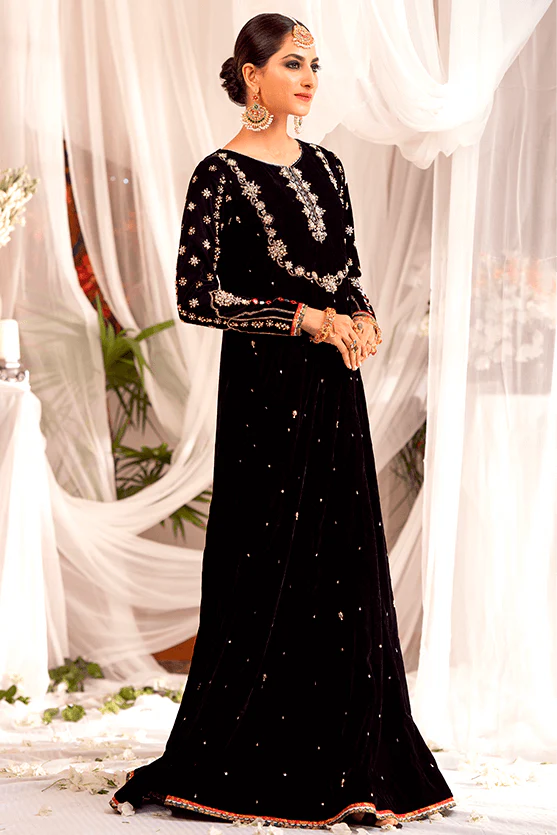 Bagh-E-Makhmal By Zaaviay Stitched Velvet Mahgul (Two Piece) - Image 5