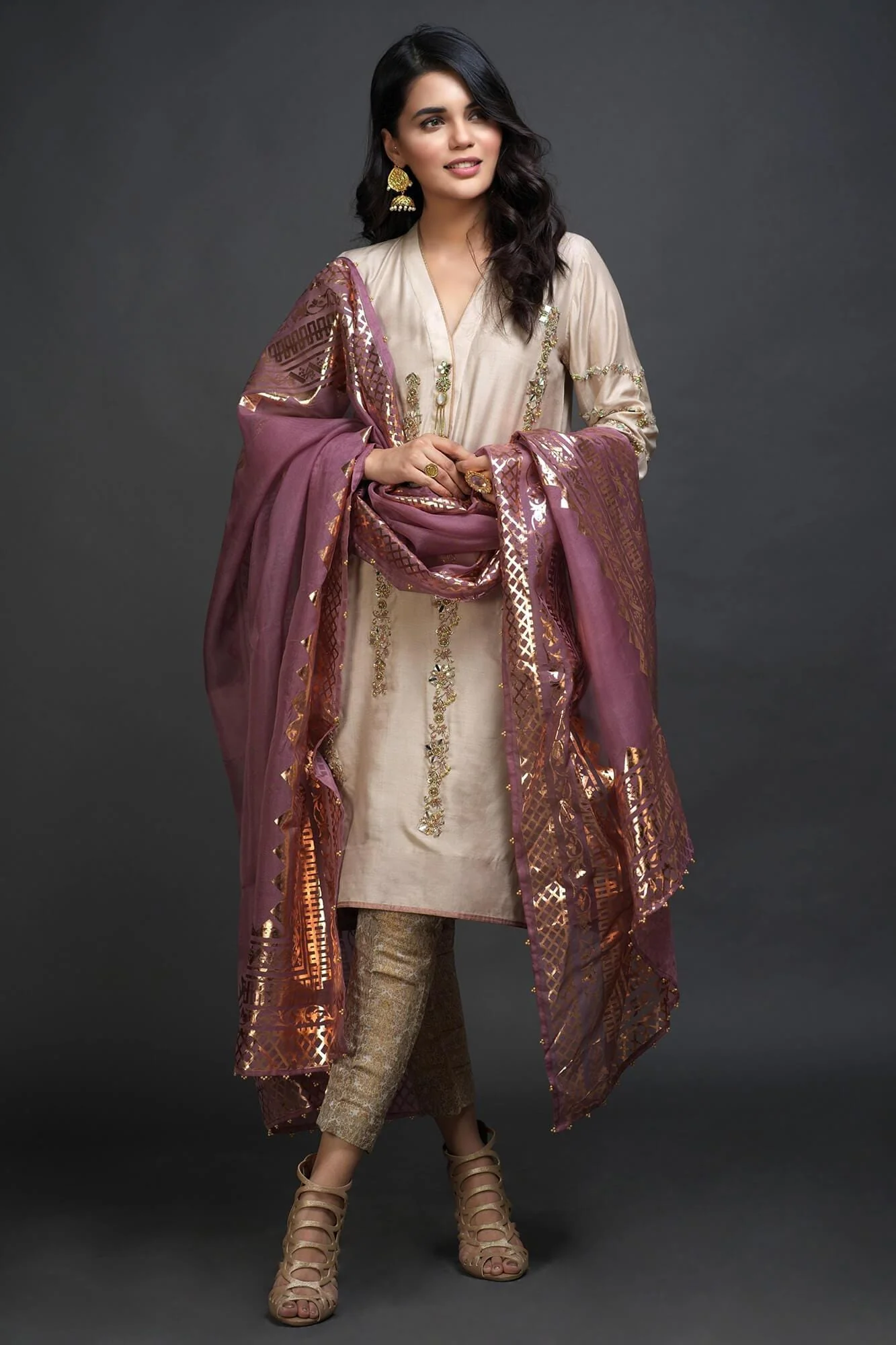 Khwahish By Zaaviay Stitched Vol 3 Silsila (Three Piece) - Image 3
