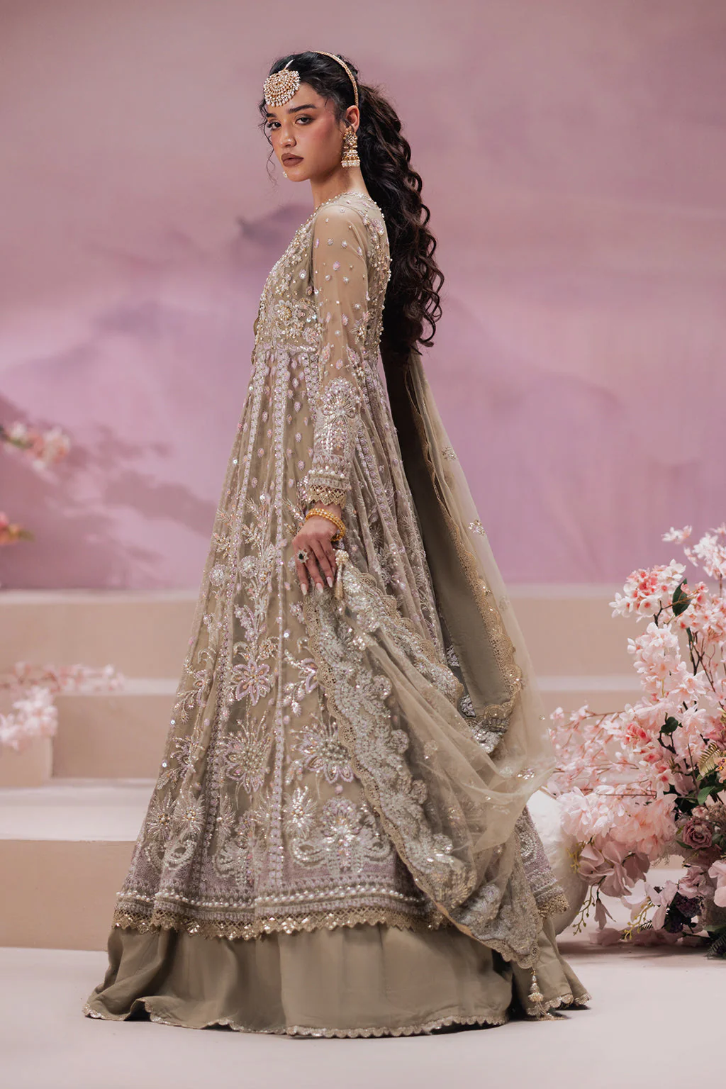 Zarposh Unstitched 3 Piece Formals Collection-Zaib - Image 7