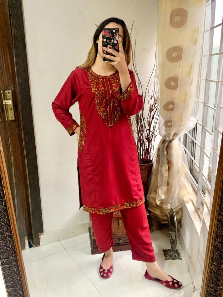 Zaib E Hoor Bagh-e-Bahar 2Pcs Stitched - Image 10