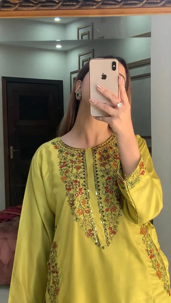 Zaib E Hoor Bagh-e-Bahar 2Pcs Stitched - Image 3