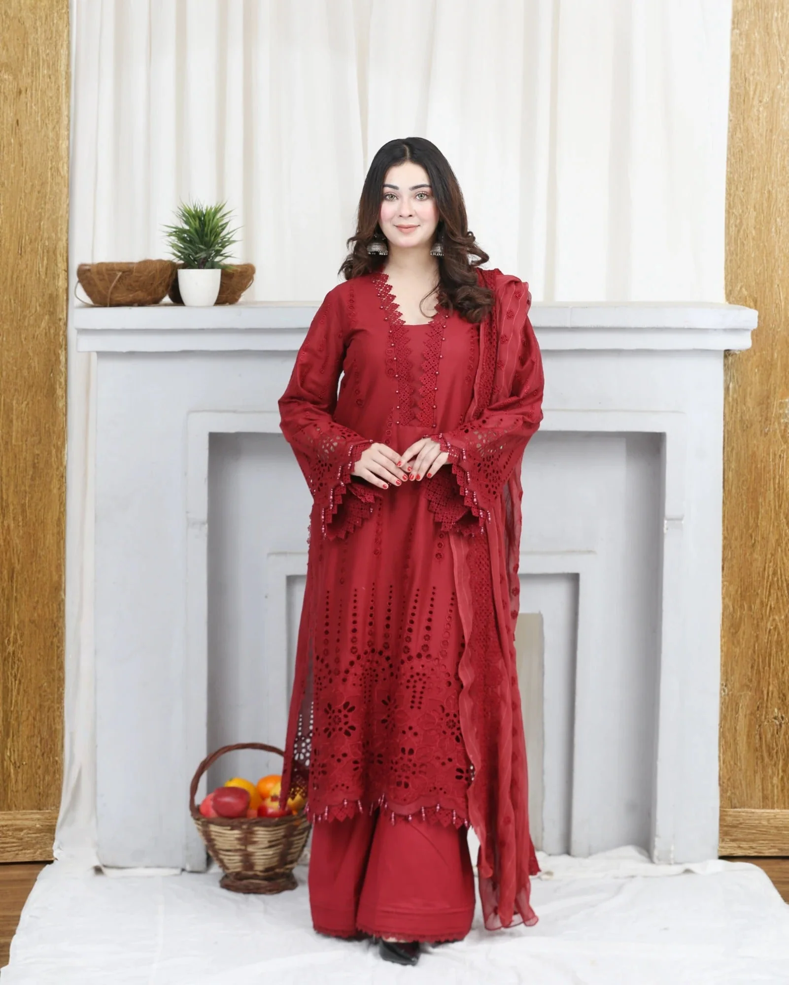 Zeenat By Gulposh Unstitched 3 Piece Lawn Suit-03