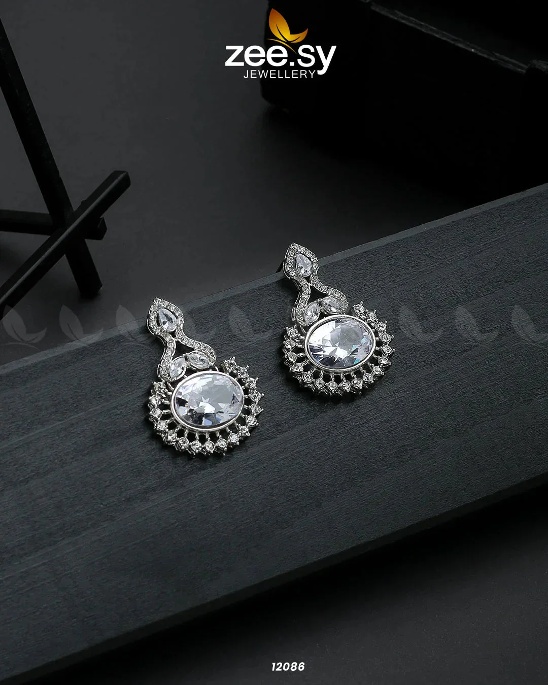 Zeesy Aaina-E-Dil Silver - Image 3