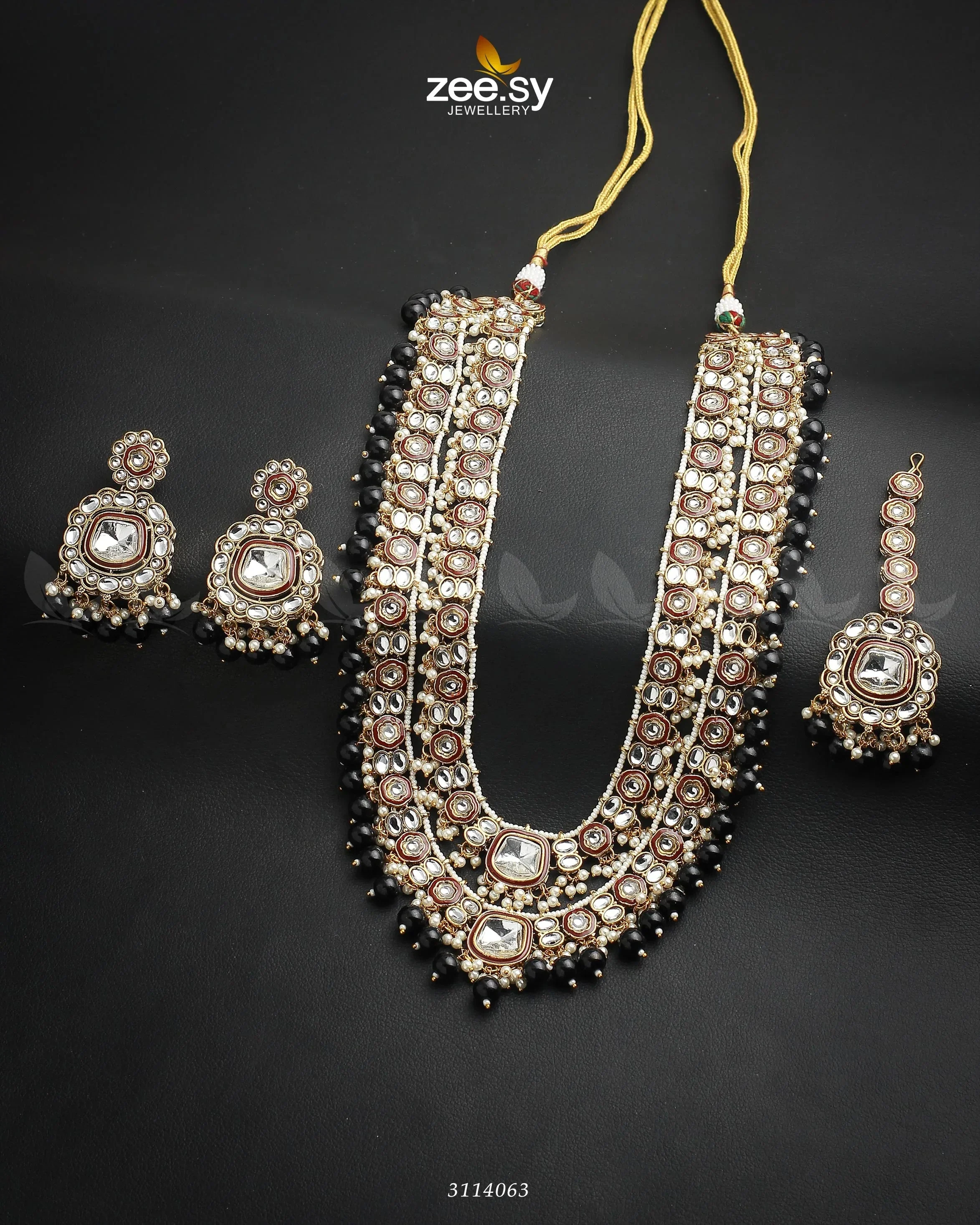Zeesy Acacia Malla Necklace Set - Image 4