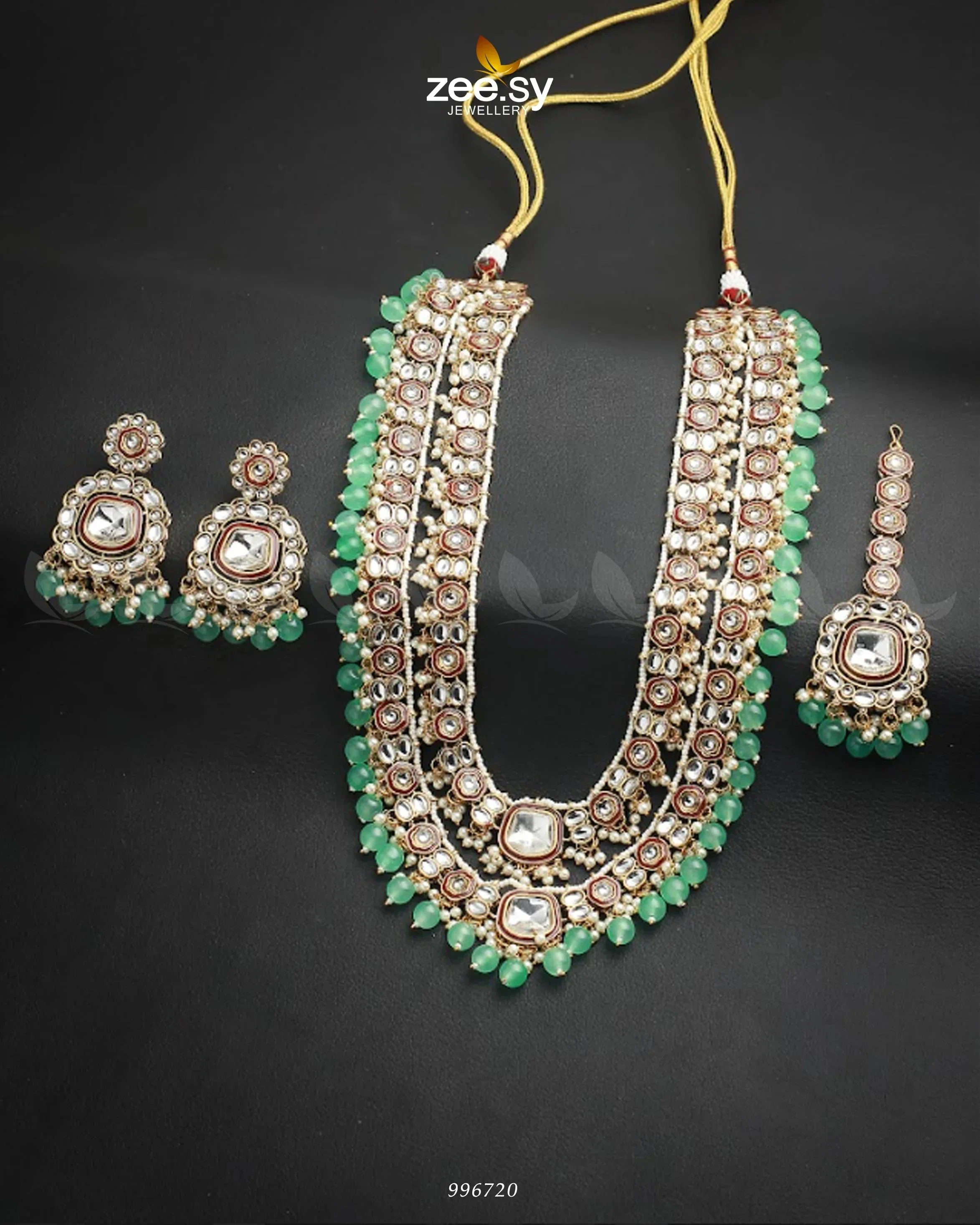 Zeesy Acacia Malla Necklace Set - Image 6