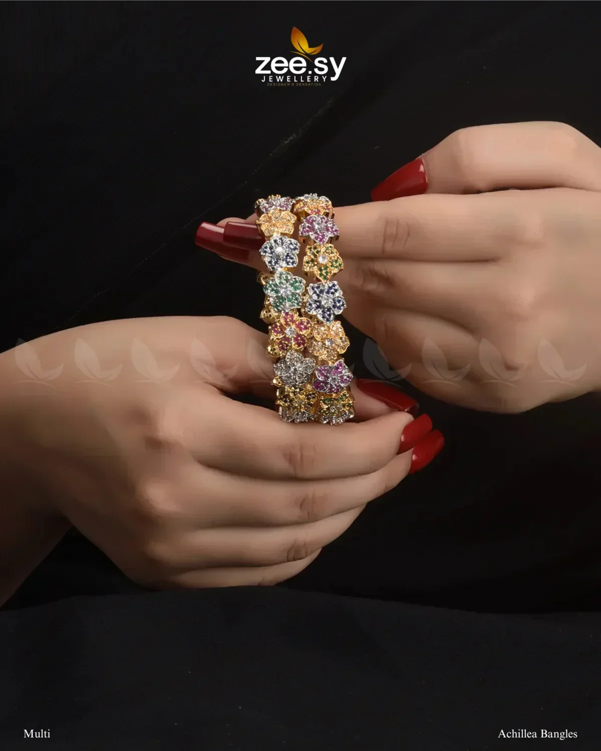 Zeesy Achillea Bangles - Image 5