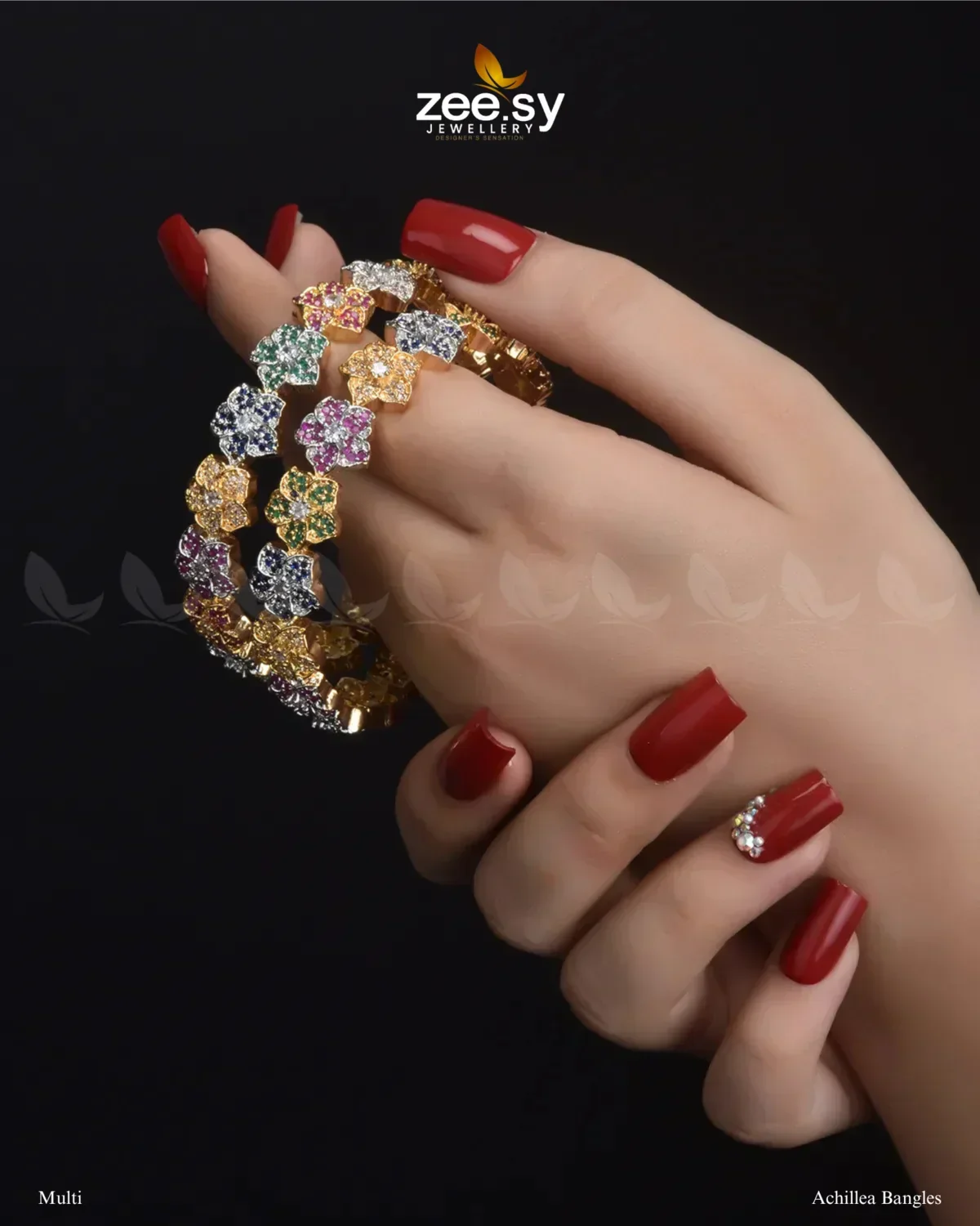 Zeesy Achillea Bangles - Image 6