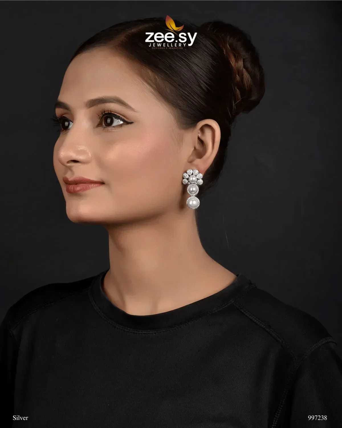 Zeesy Akoya Earrings