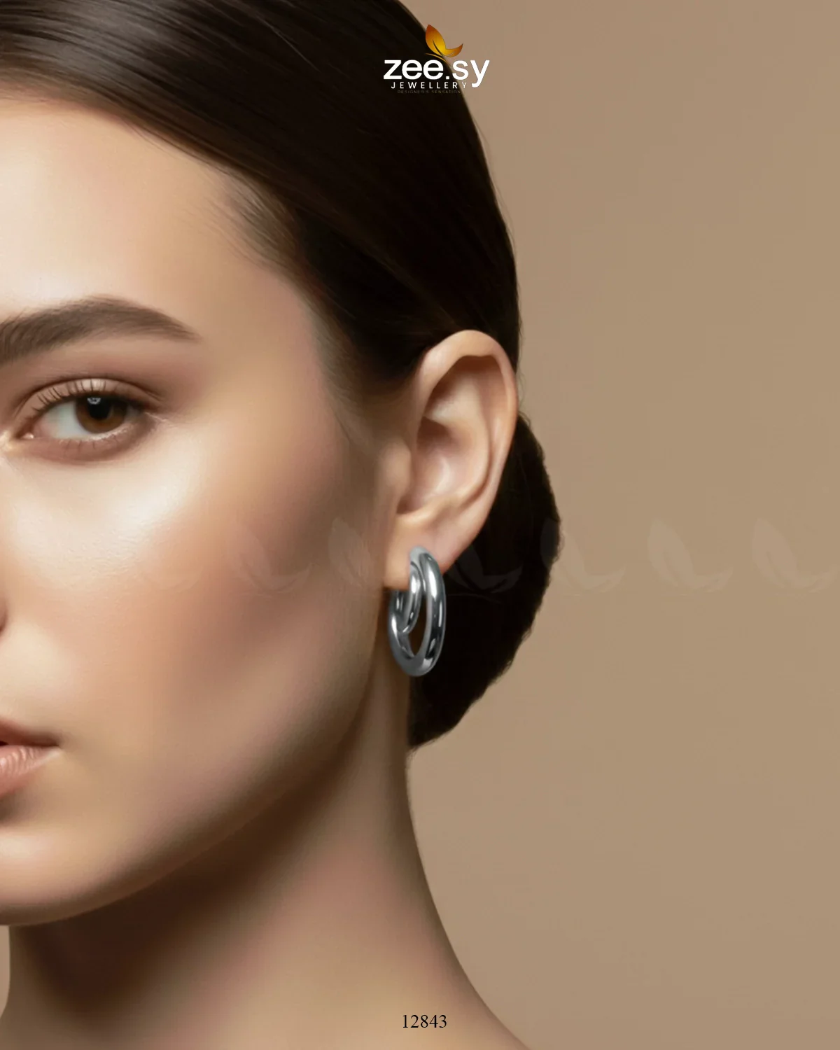 Zeesy Arc Earrings