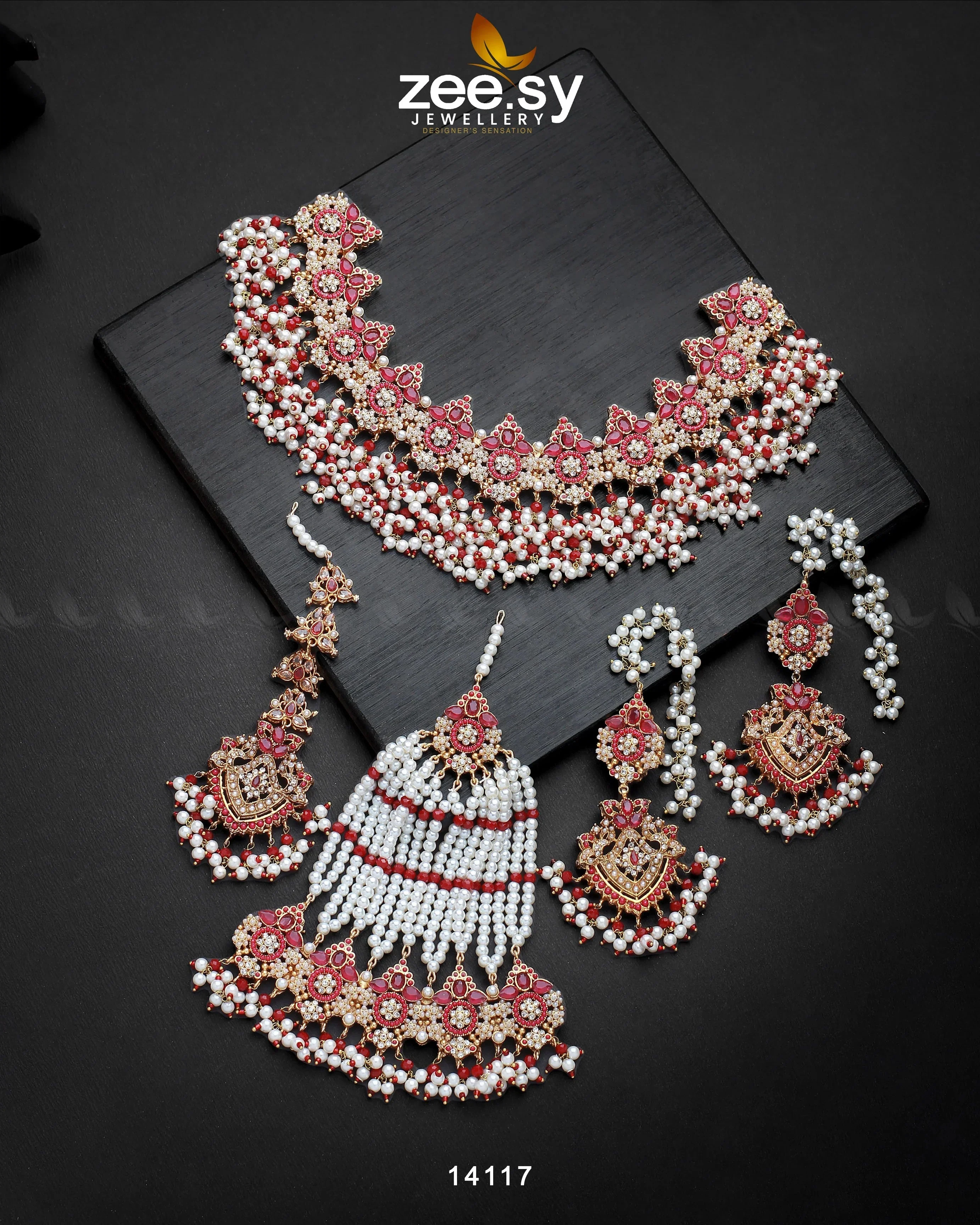 Zeesy Aurum Bridal Set
