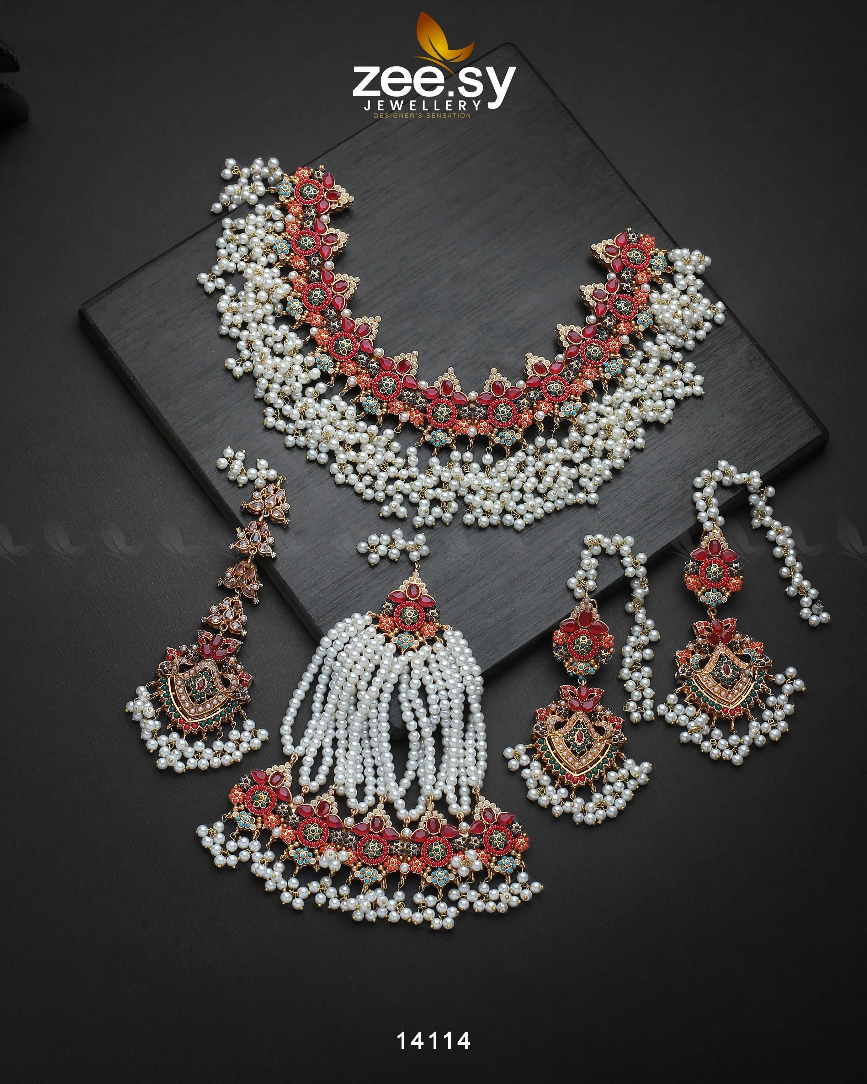 Zeesy Aurum Bridal Set - Image 2