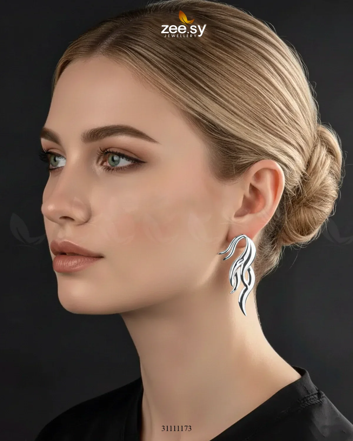 Zeesy Blaze Earrings - Image 4