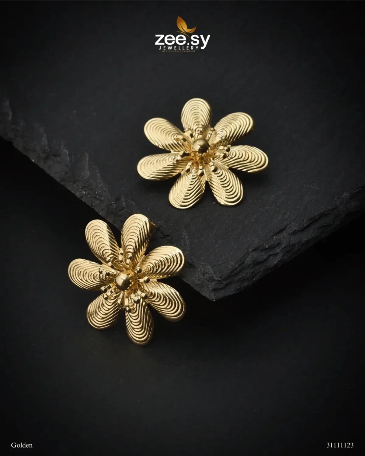 Zeesy Bloomwave Earrings - Image 2