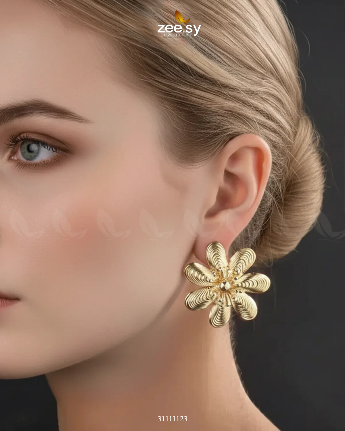 Zeesy Bloomwave Earrings - Image 3