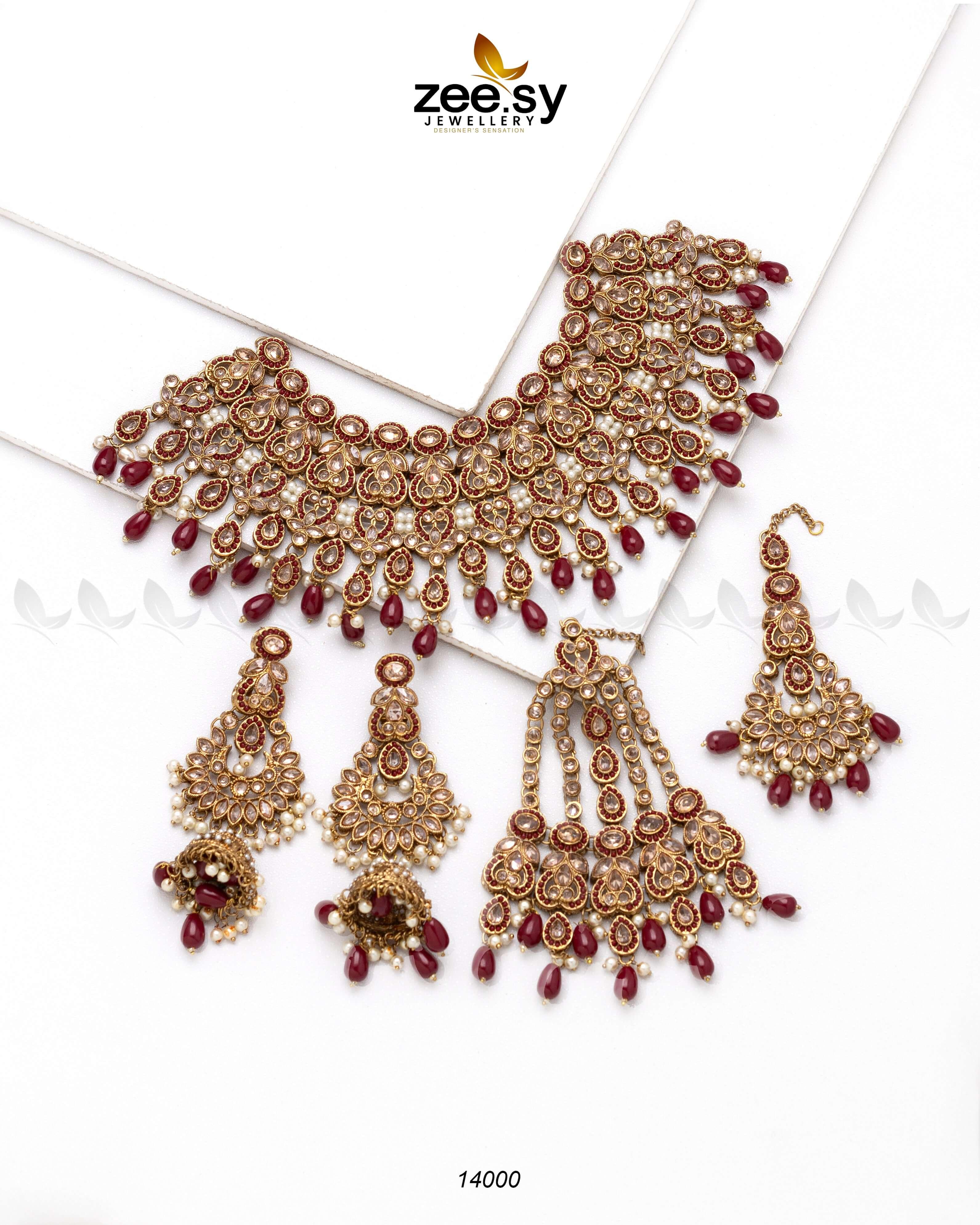 Zeesy Bridal Set 0270 - Image 2
