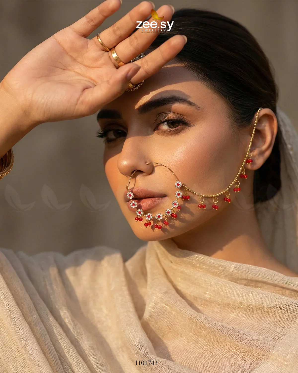 Zeesy Bride Nose Ring-0010