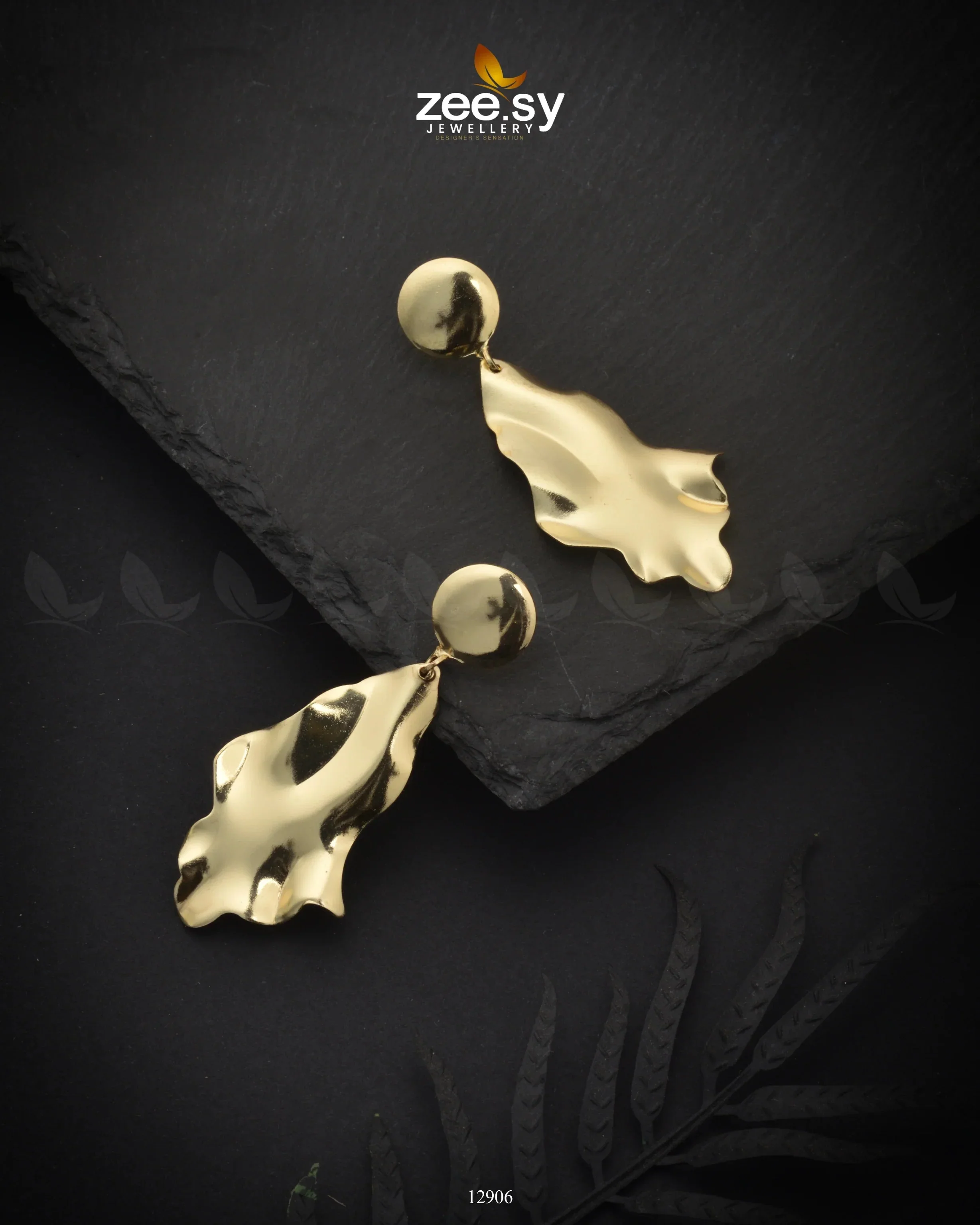 Zeesy Clematis Earrings - Image 2