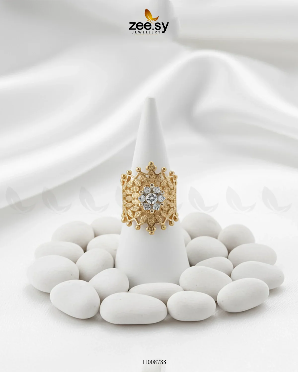Zeesy Crown Ring-8290 - Image 7