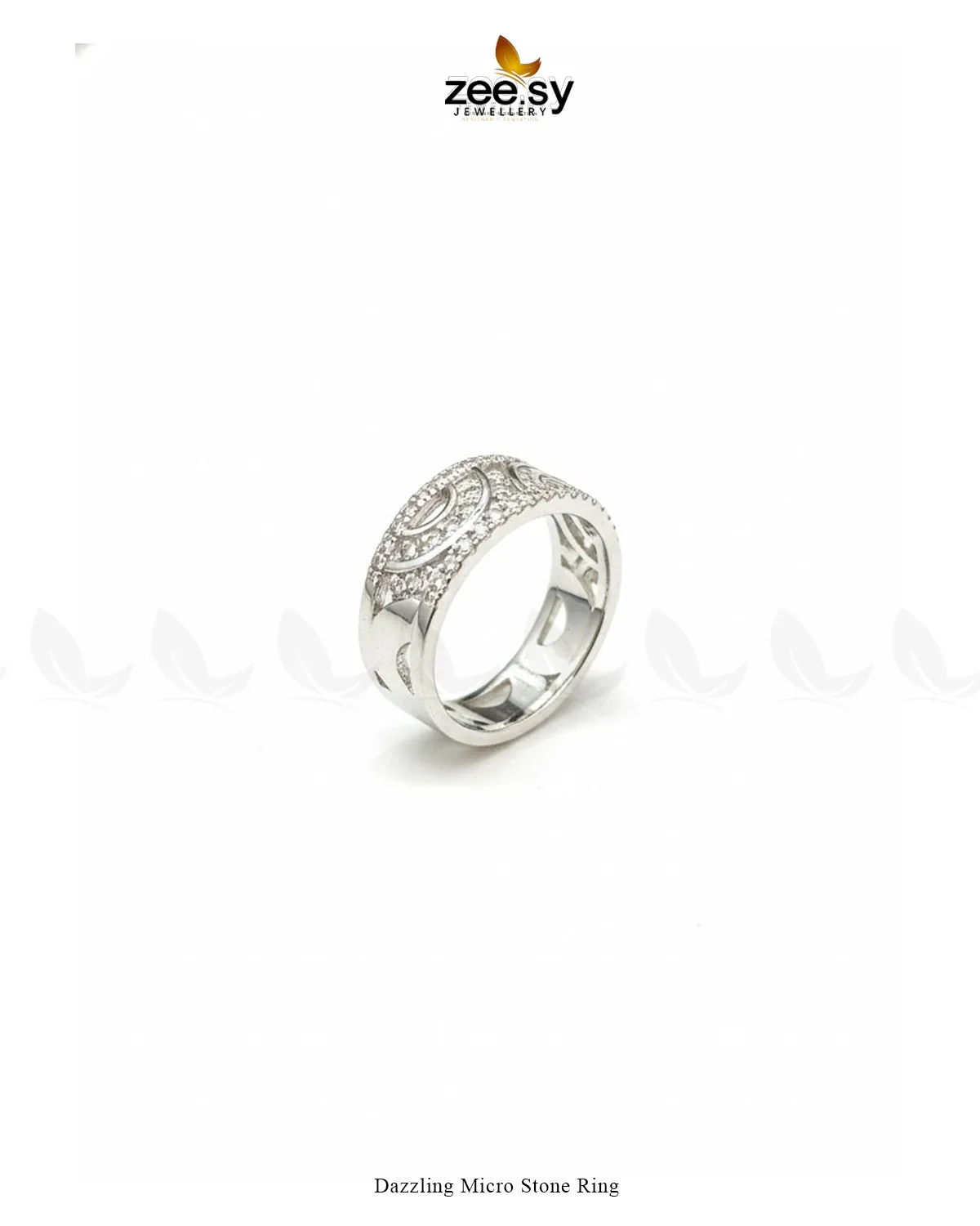 Zeesy Dazzling Micro Stone Ring - Image 5
