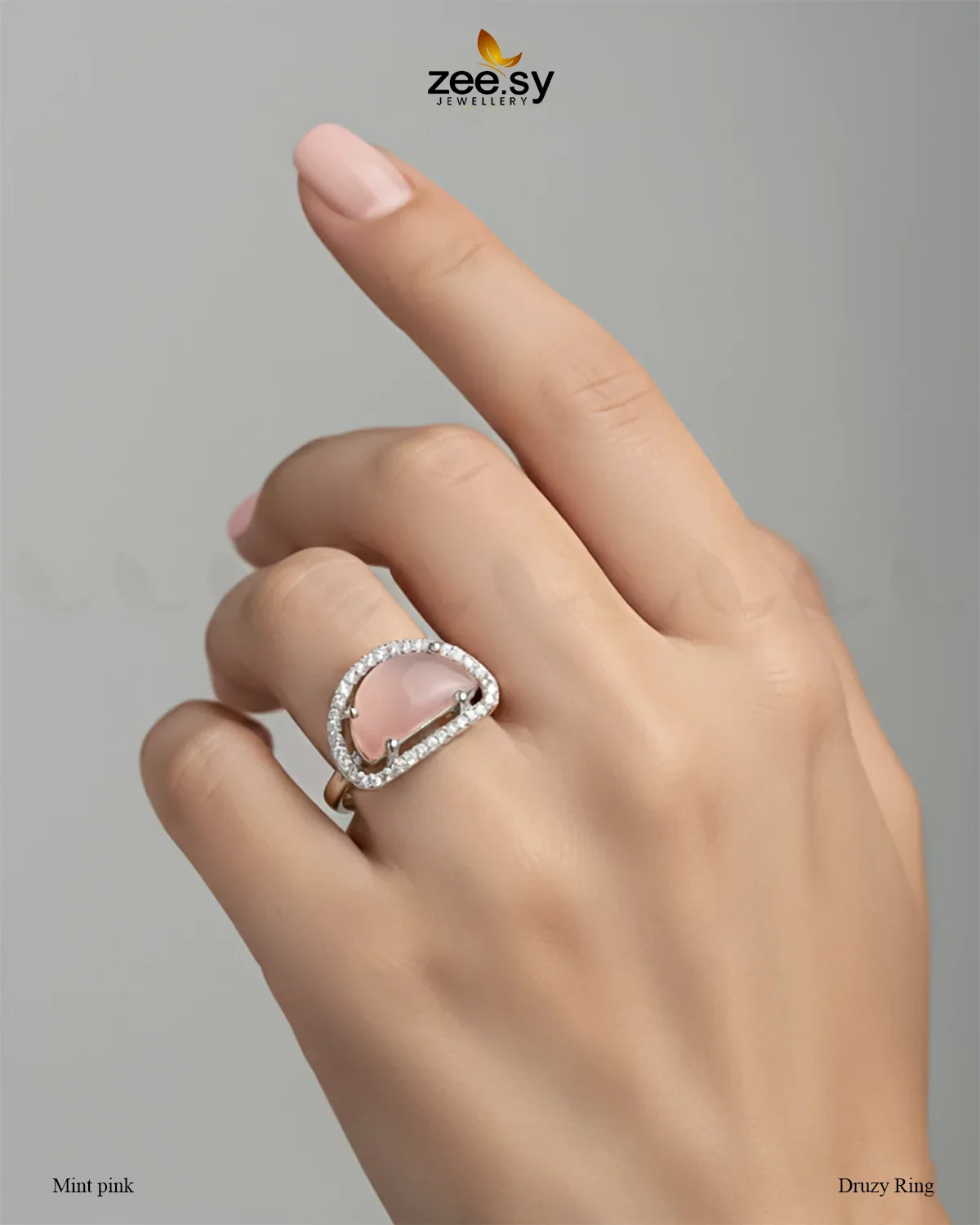 Zeesy Druzy Ring