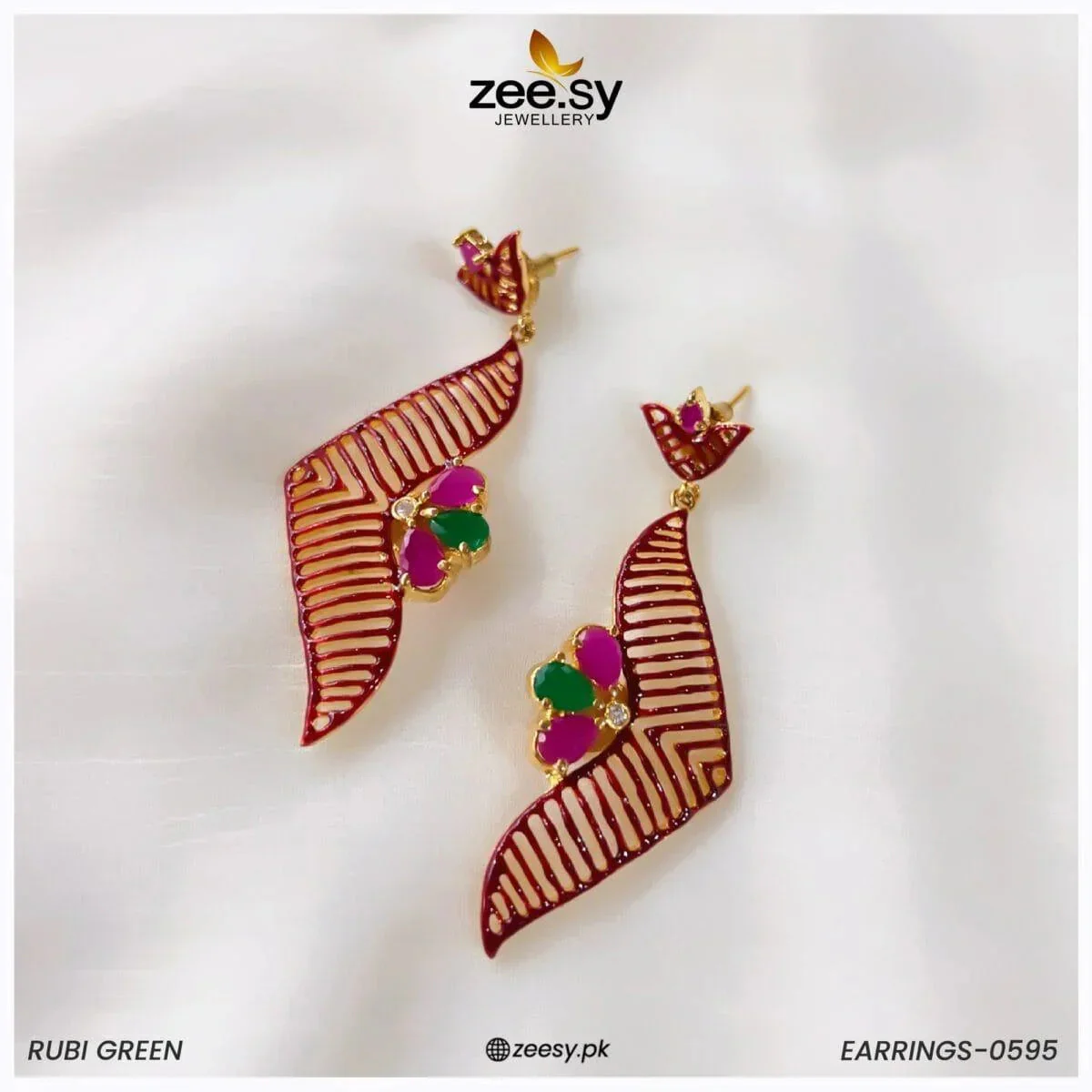Zeesy Earrings-0595 - Image 3