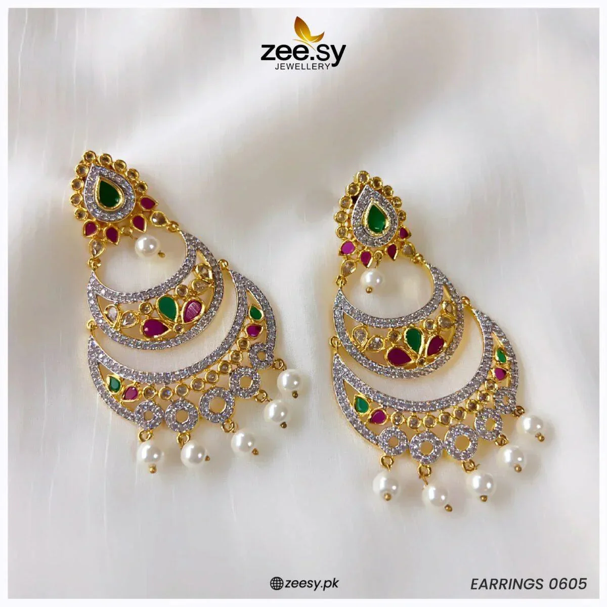 Zeesy Earrings-0605 - Image 2