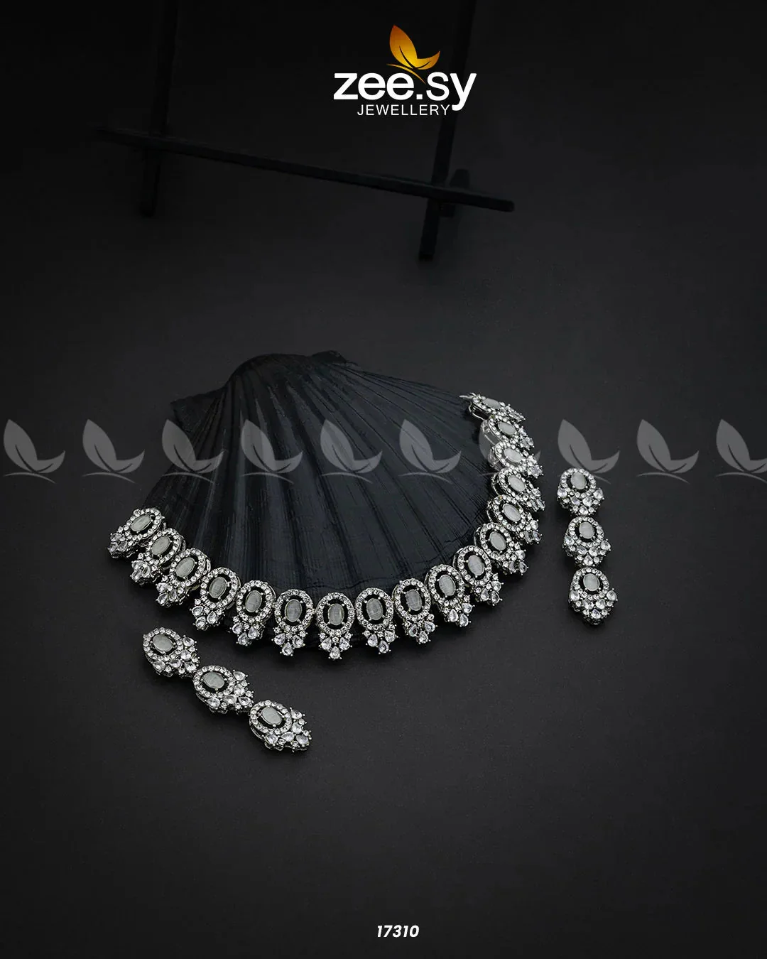 Zeesy Embellished Necklace - Image 6