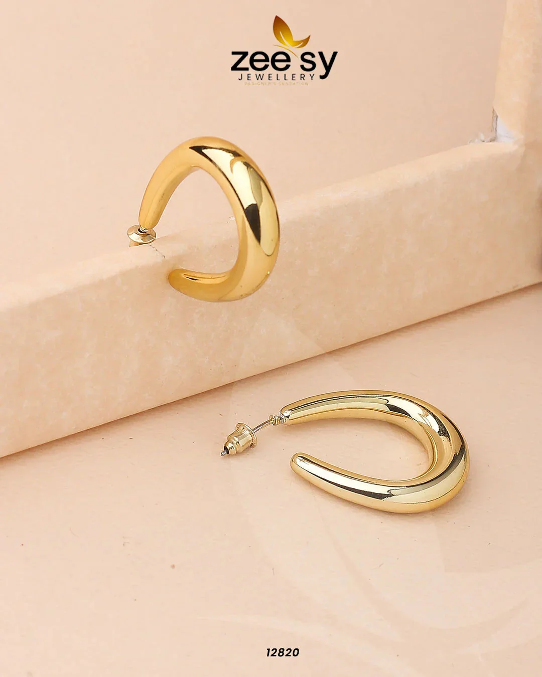Zeesy Enkei Hoops Earrings - Image 2