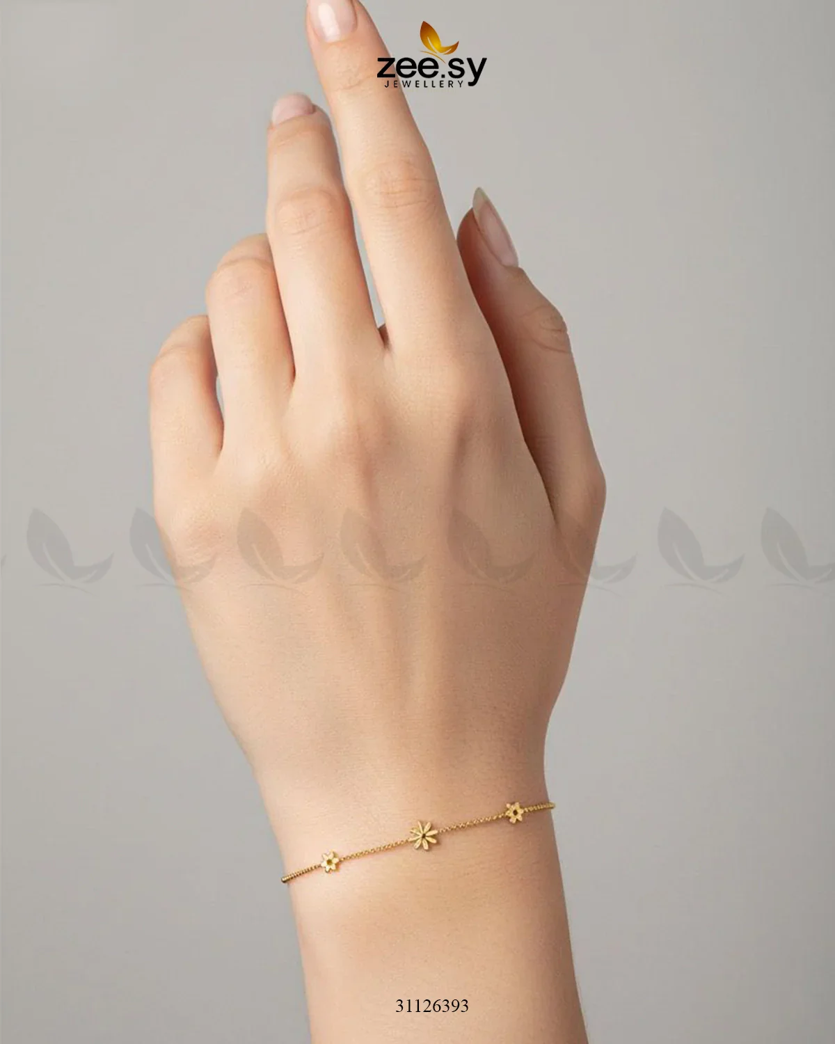 Zeesy Floral Tiny Blossom Bracelet