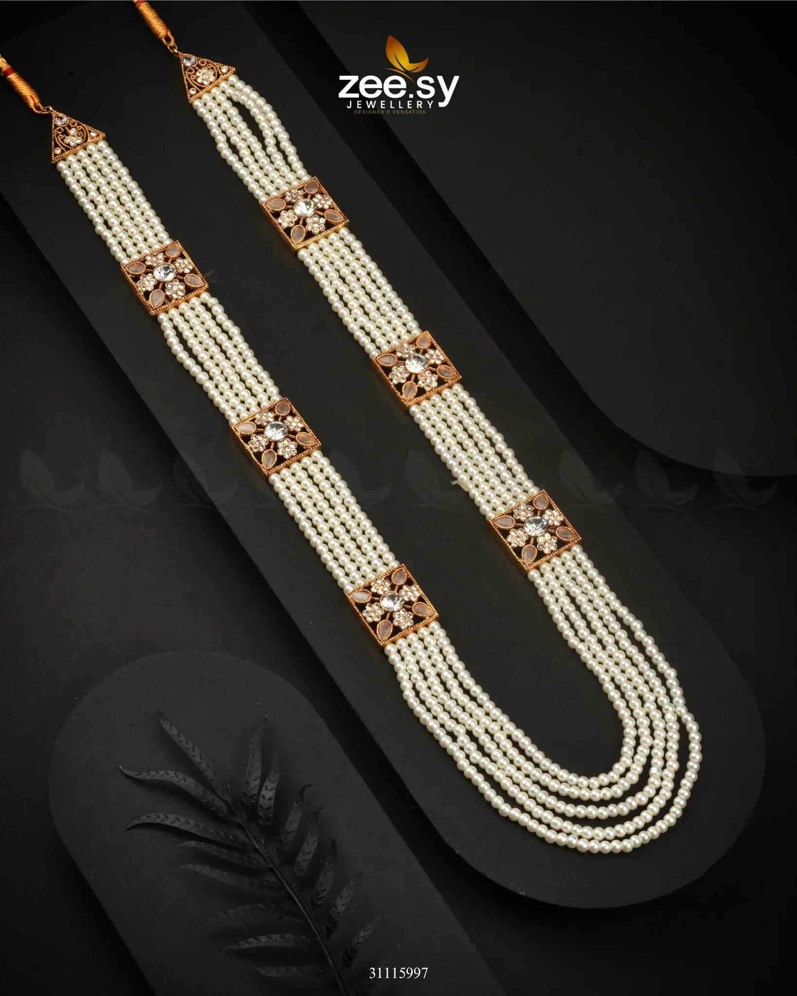 Zeesy Heritage Malla Regal Necklace - Image 14