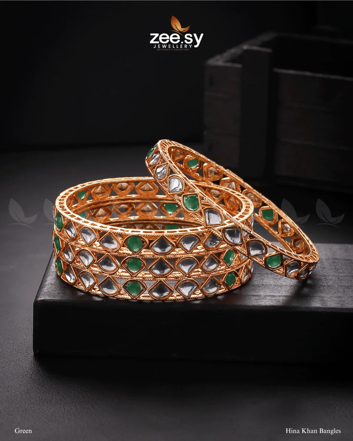 Zeesy Hina Khan Bangles - Image 3