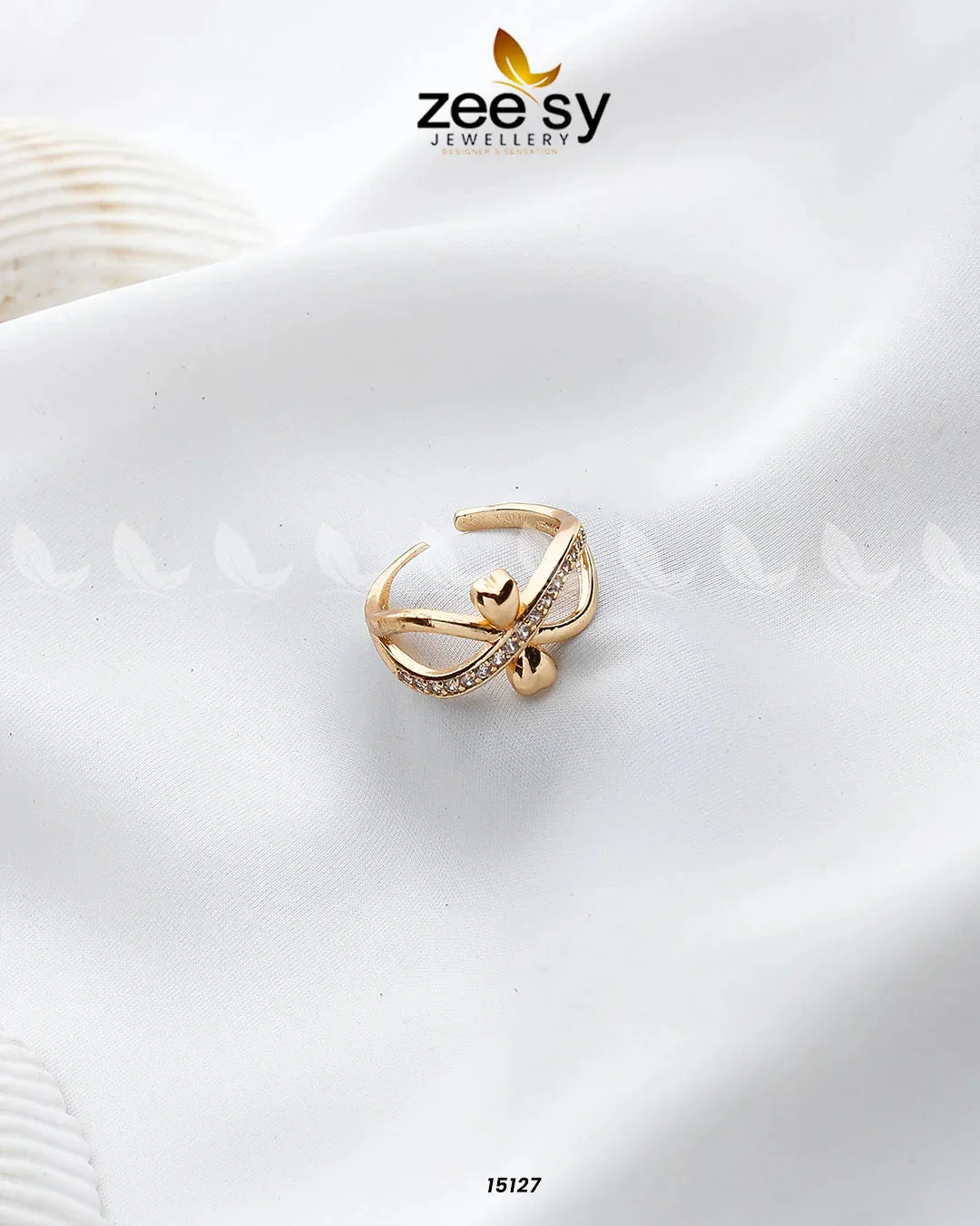 Zeesy Twist Ring - Image 3