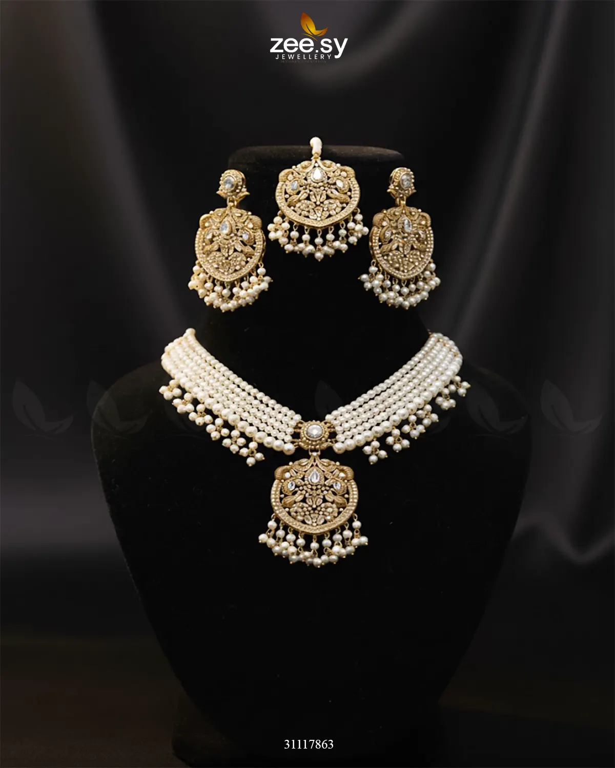 Zeesy Jasmine Choker Set - Image 10