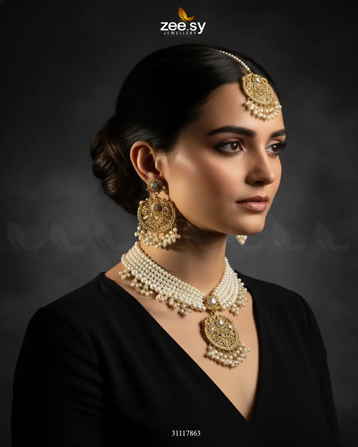 Zeesy Jasmine Choker Set - Image 11