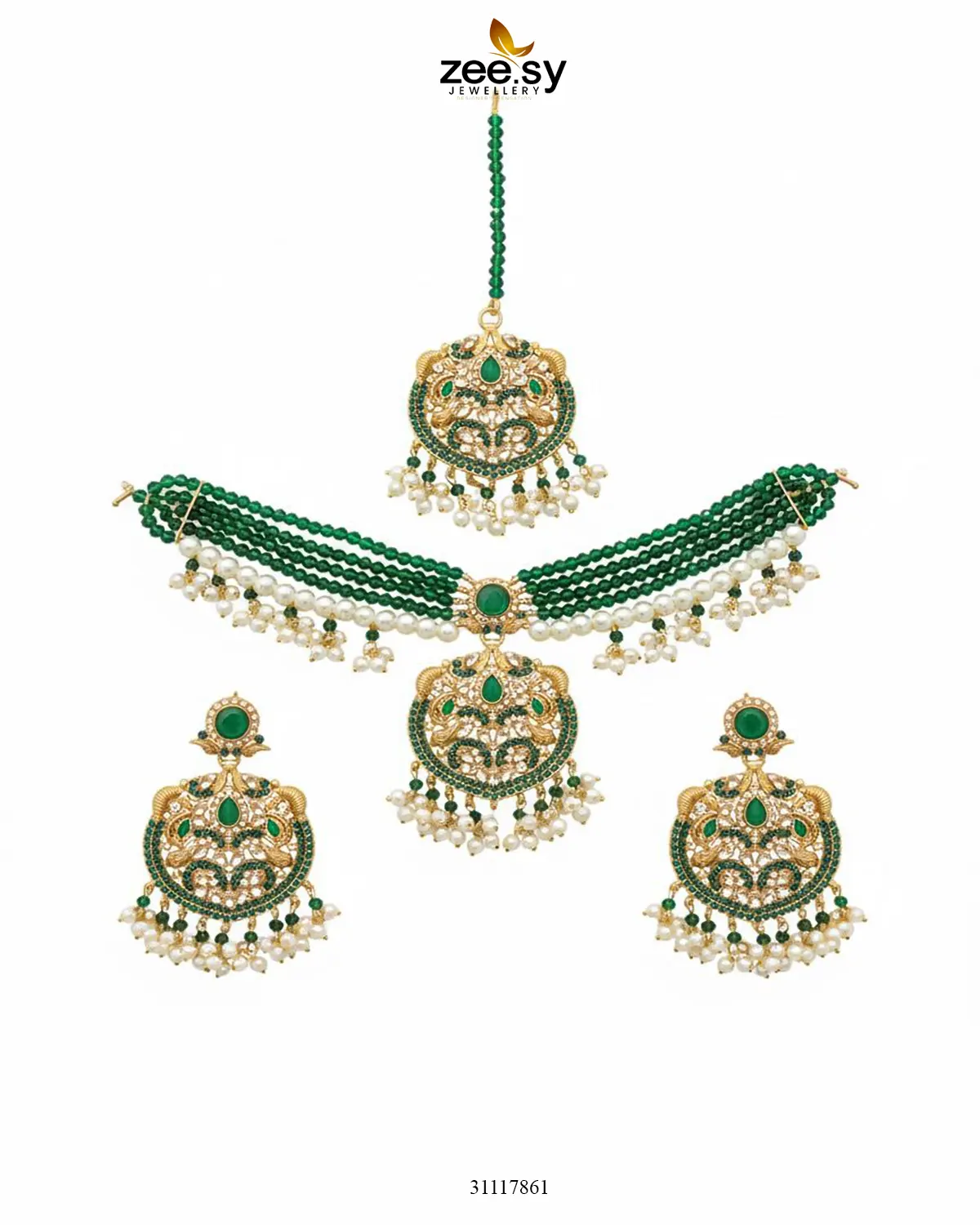 Zeesy Jasmine Choker Set - Image 13