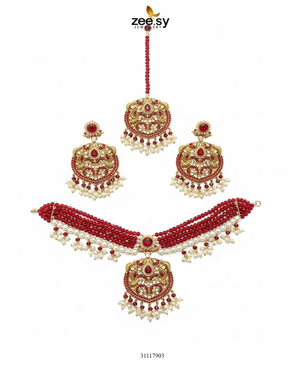 Zeesy Jasmine Choker Set - Image 7