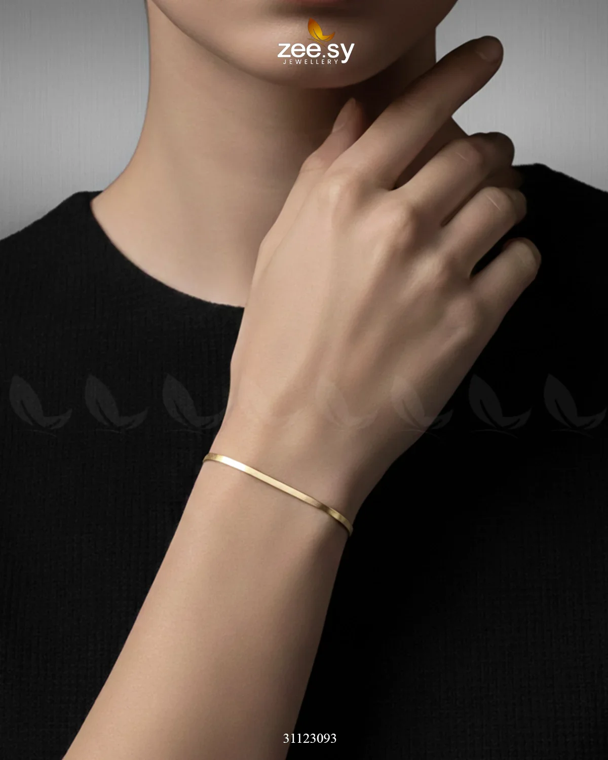 Zeesy Jeweled Elegant Whisper Bacrelet - Image 2