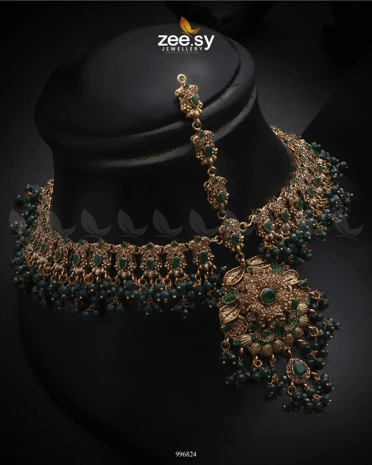 Zeesy Lantana Bridal Set - Image 5