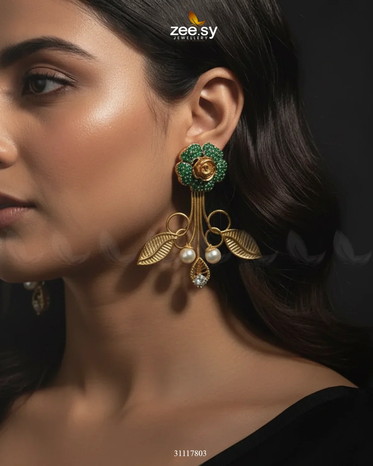 Zeesy Laurel Earrings