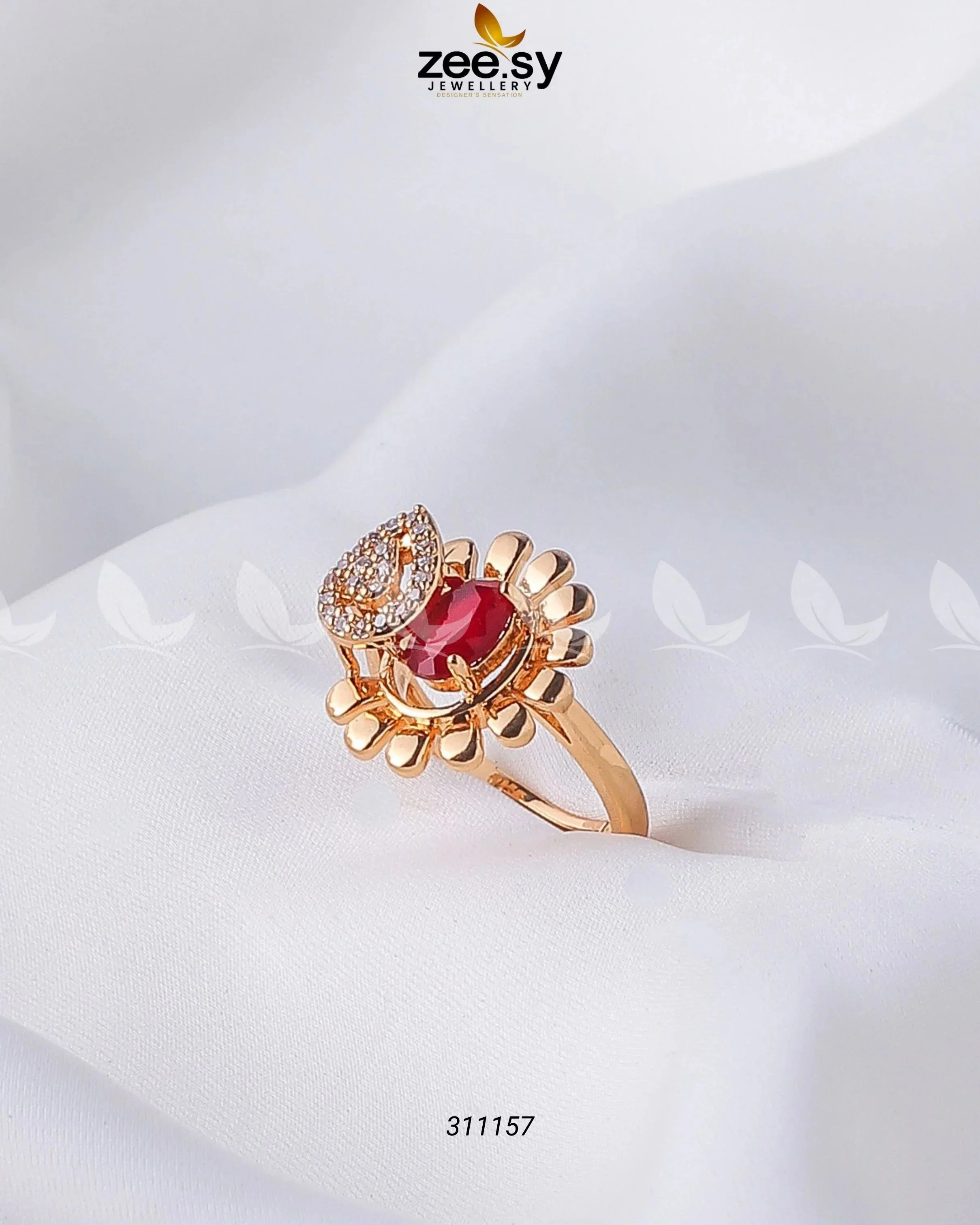 Zeesy Lavender Ring - Image 3