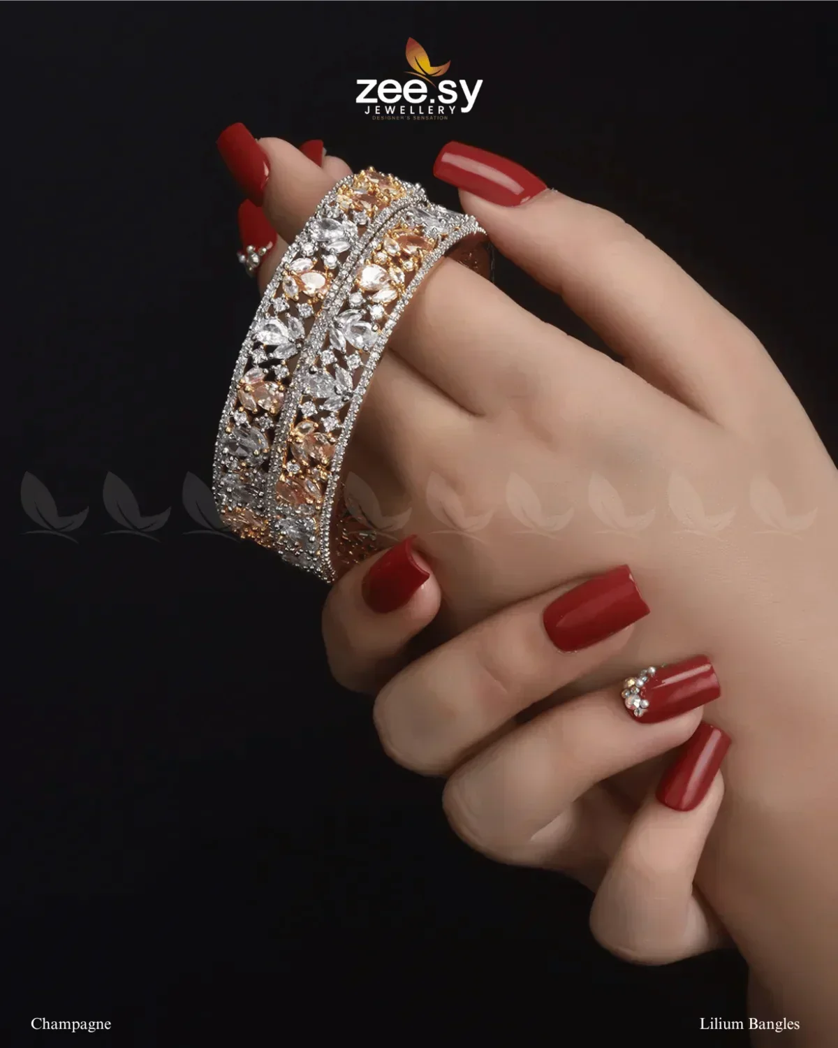 Zeesy Lilium Bangles