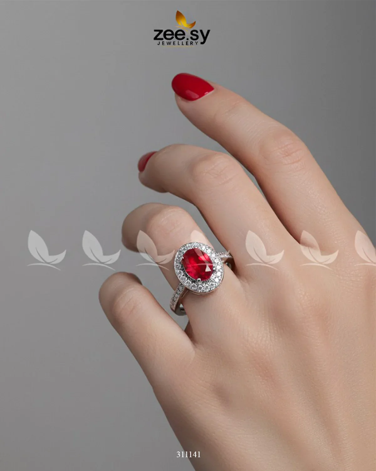 Zeesy Lobelia Ring
