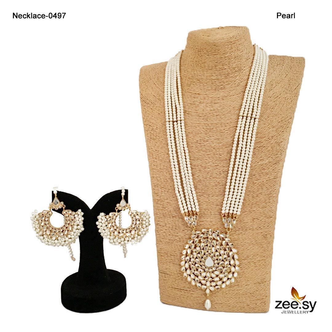 Zeesy Lotus Necklace-0497 - Image 2