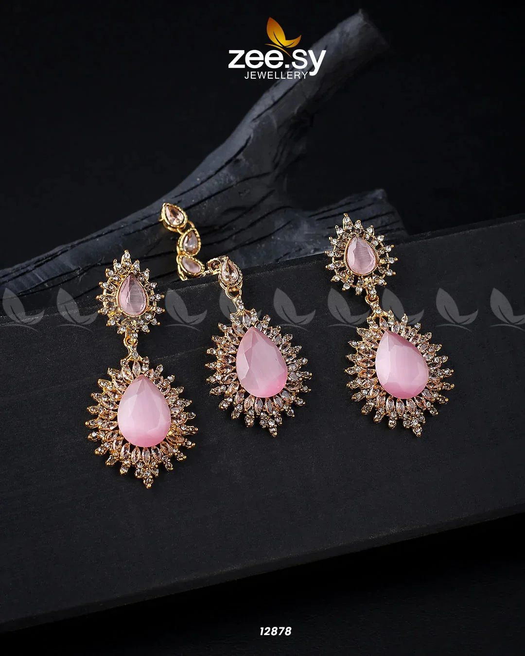Zeesy Lupine Earrings - Image 2