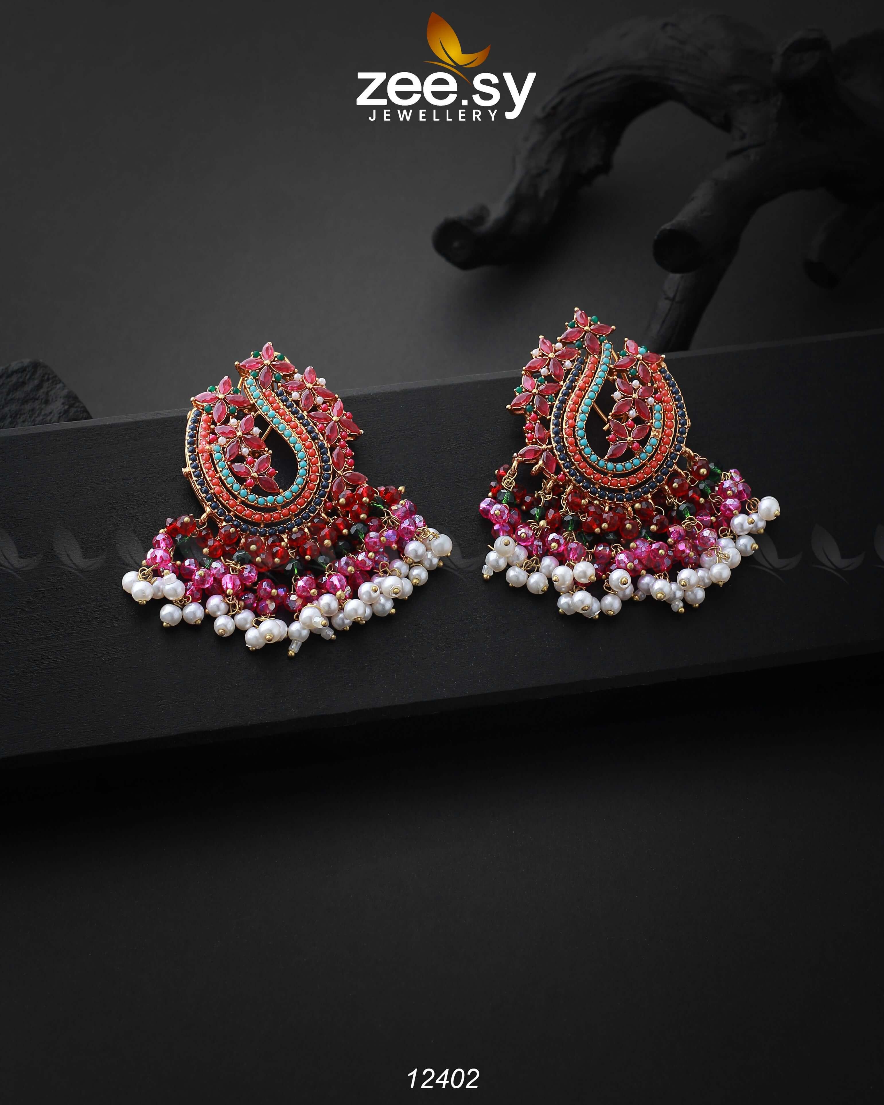 Zeesy Mayuri Earings - Image 3