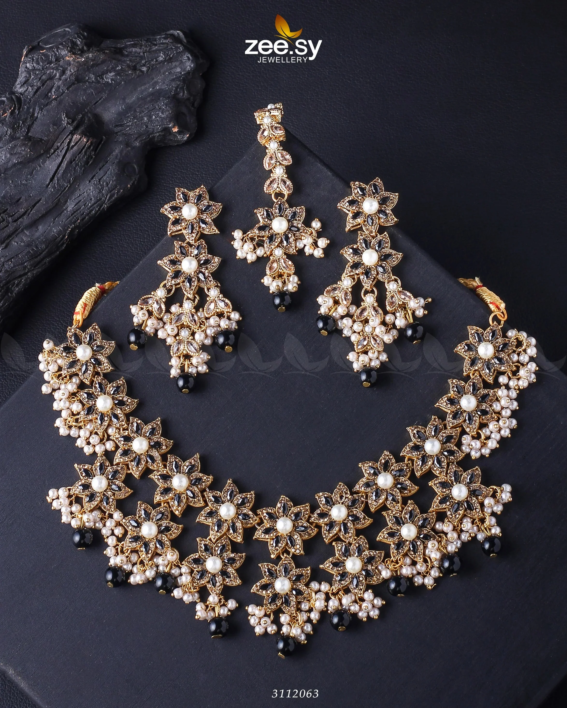 Zeesy Monarda Bridal Sets - Image 2