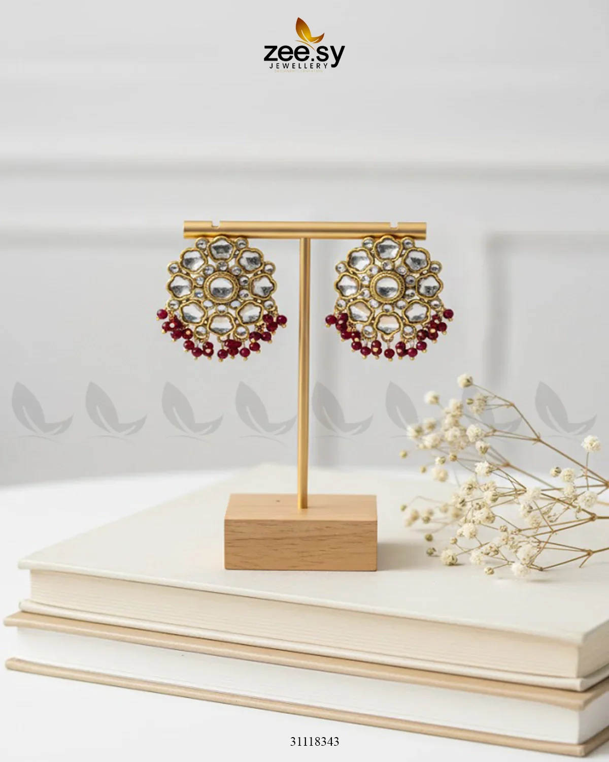 Zeesy Moonbeam Earrings - Image 3